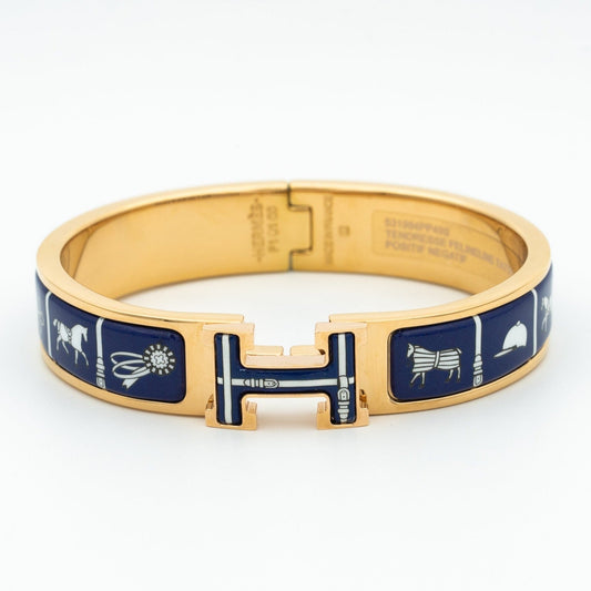 [Topon]H BRACELET BLUE CERAMIC
