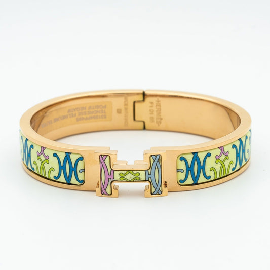 [Topon Jewelry]H BRACELET BEIGE MULTICOLOR