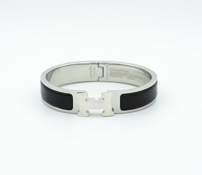 [Topon Jewelry]H BLACK BRACELET