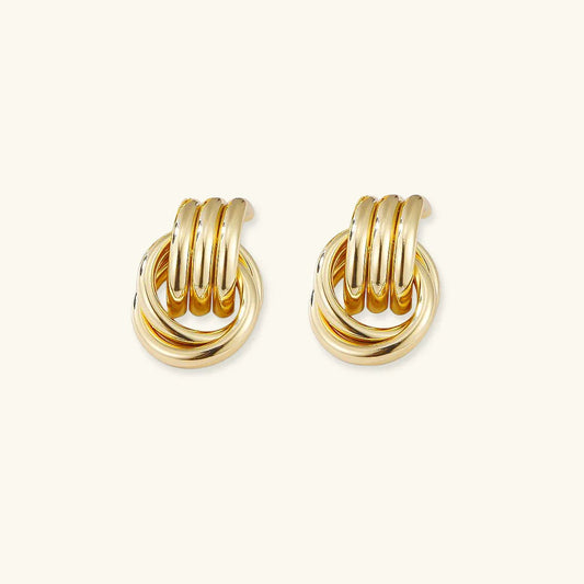 [Topon]Luna Layered Hoop Earrings