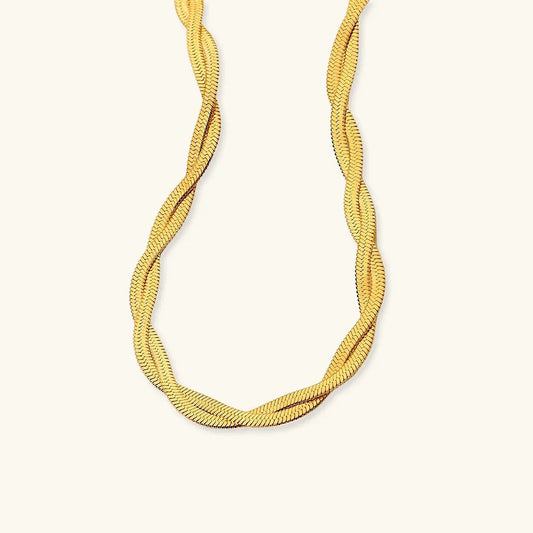 [Topon]Lysa Twisted Chain Necklace