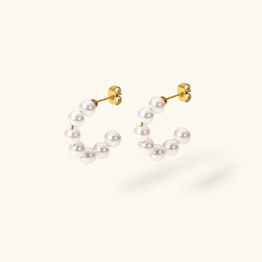 [Topon]Nina Pearl Earrings