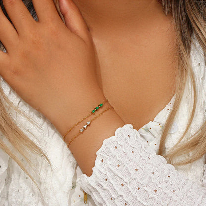 [Topon]Alana Diamond Bracelet