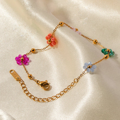 [Topon]Azalea Floral Gold Bracelet