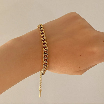 [Topon]Jean Gold Chain Bracelet
