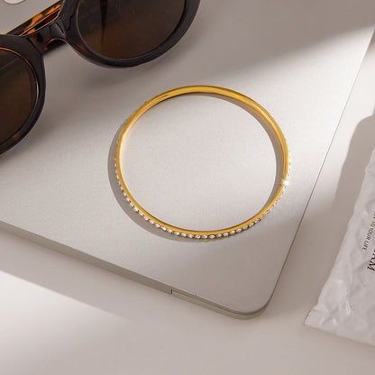 [Topon]Kalista Diamond Gold Bangle