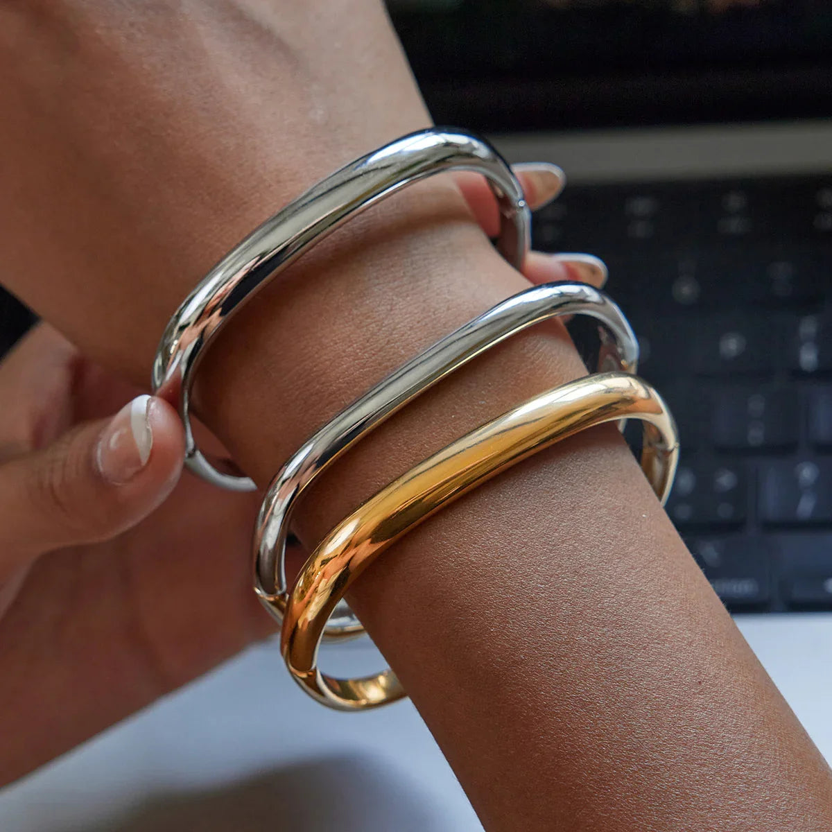 [Topon]Annelise Gold Bracelet