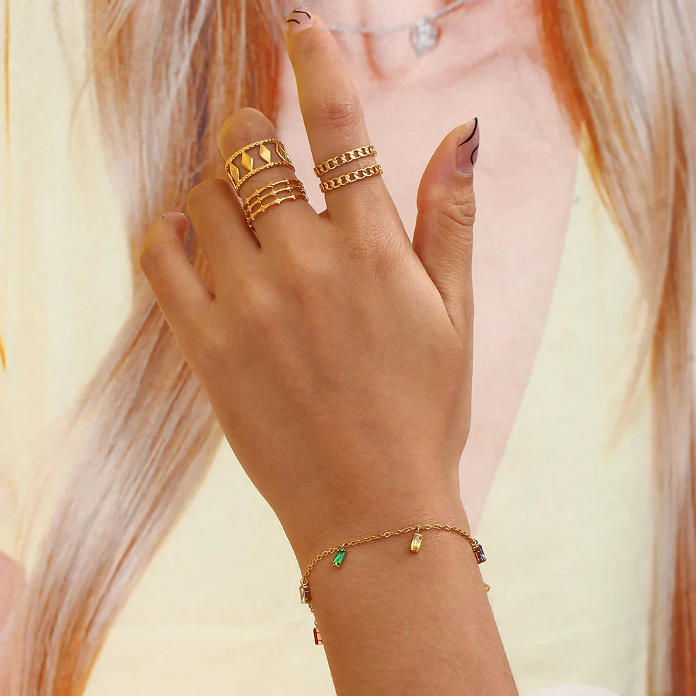 [Topon]Josephine Gemstone Bracelet