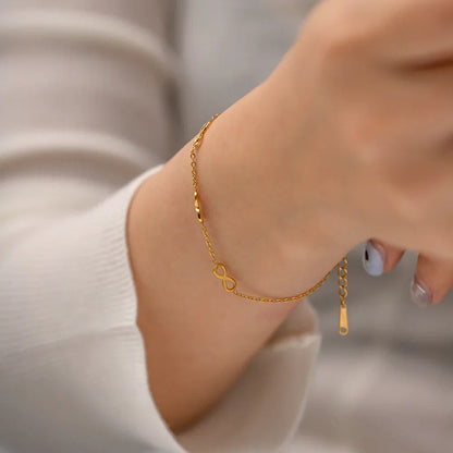 [Topon]Everlasting Gold Bracelet