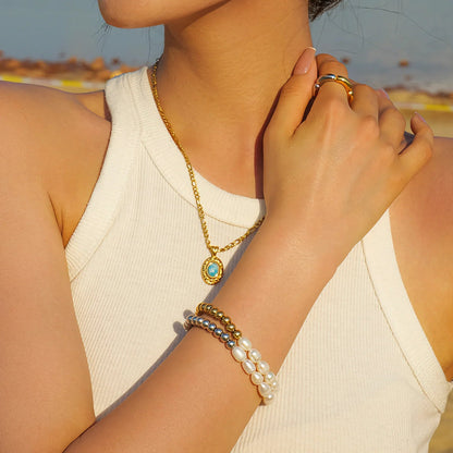 [Topon]Margaux Freshwater Pearl Bracelet