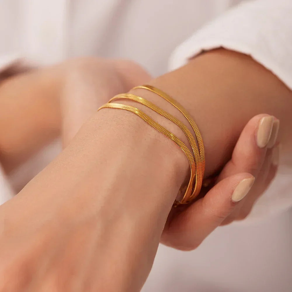[Topon]Abella Gold Bracelet