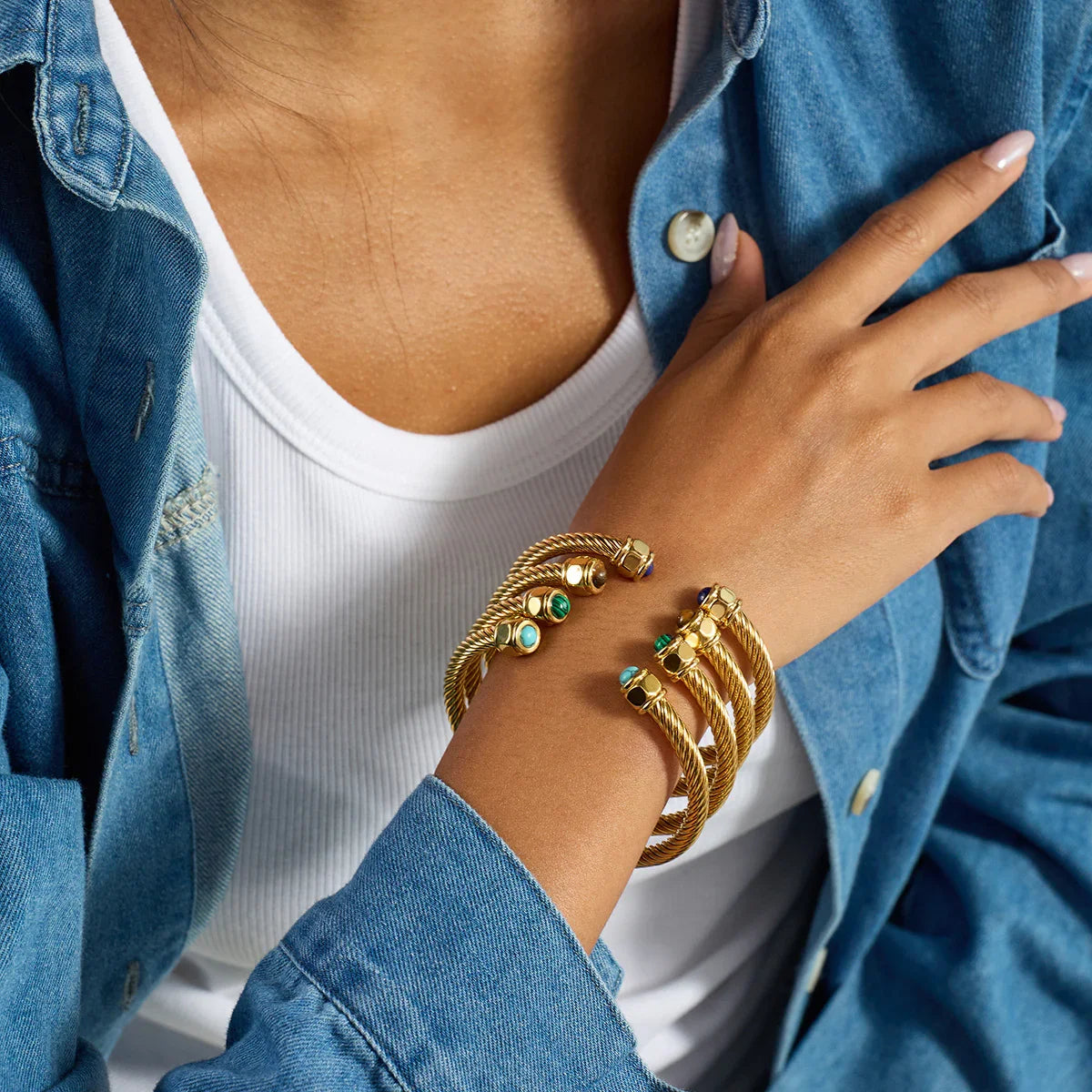 [Topon]Thea Gold Bracelet