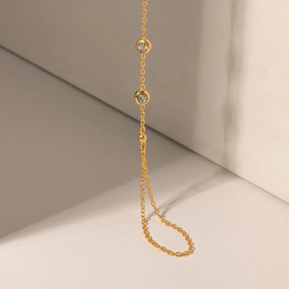 [Topon]Leona Diamond Hand Chain