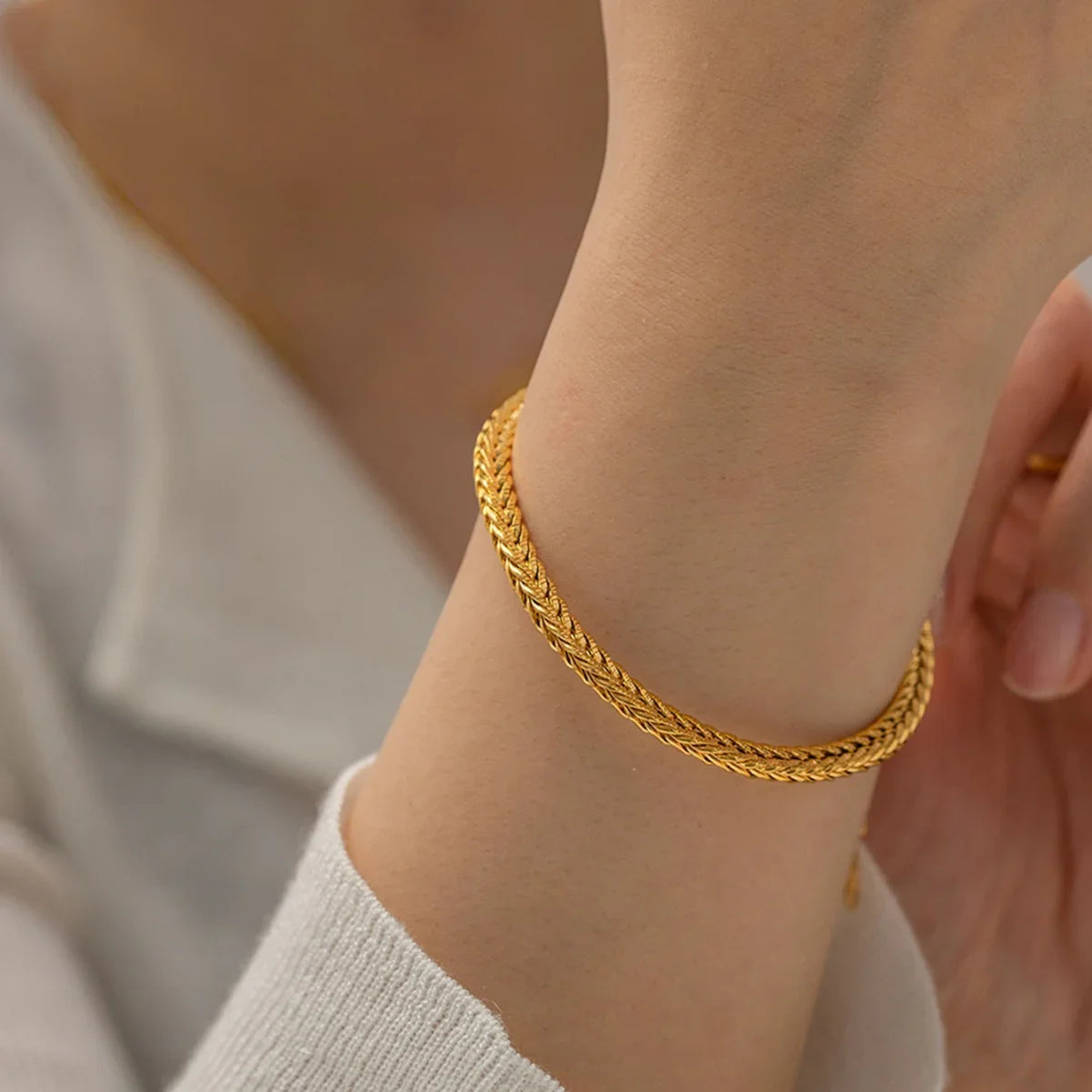 [Topon]Debra Gold Bracelet