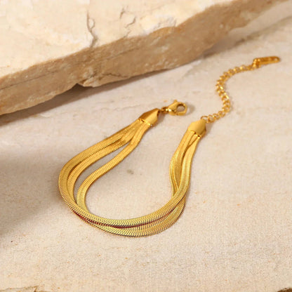 [Topon]Abella Gold Bracelet