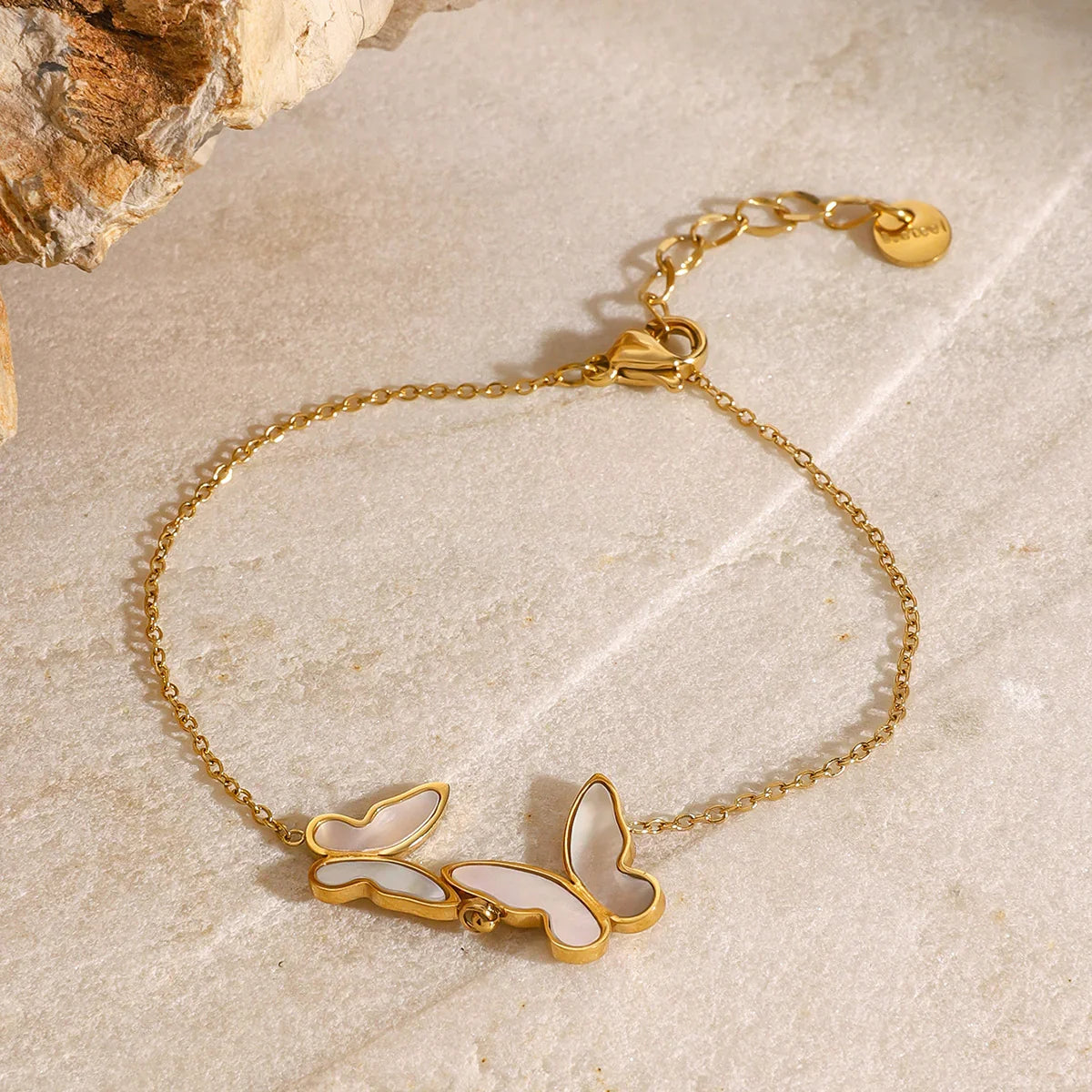 [Topon]Blaire Butterfly Pearl Bracelet