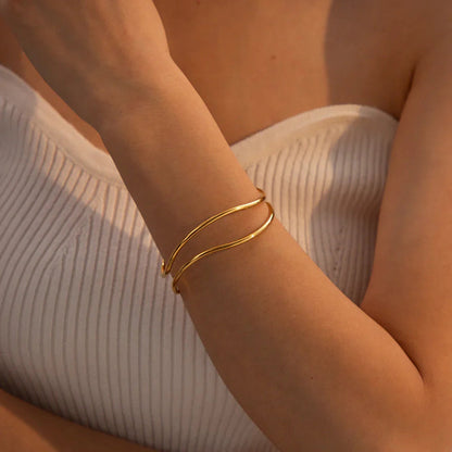 [Topon]Dakota Gold Bracelet
