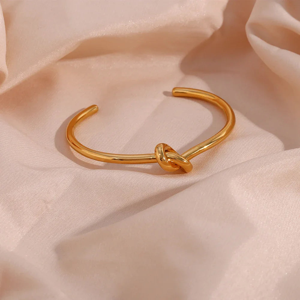 [Topon]Louisa Gold Bangle