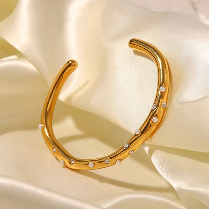 [Topon]Corisande Gold Bangle