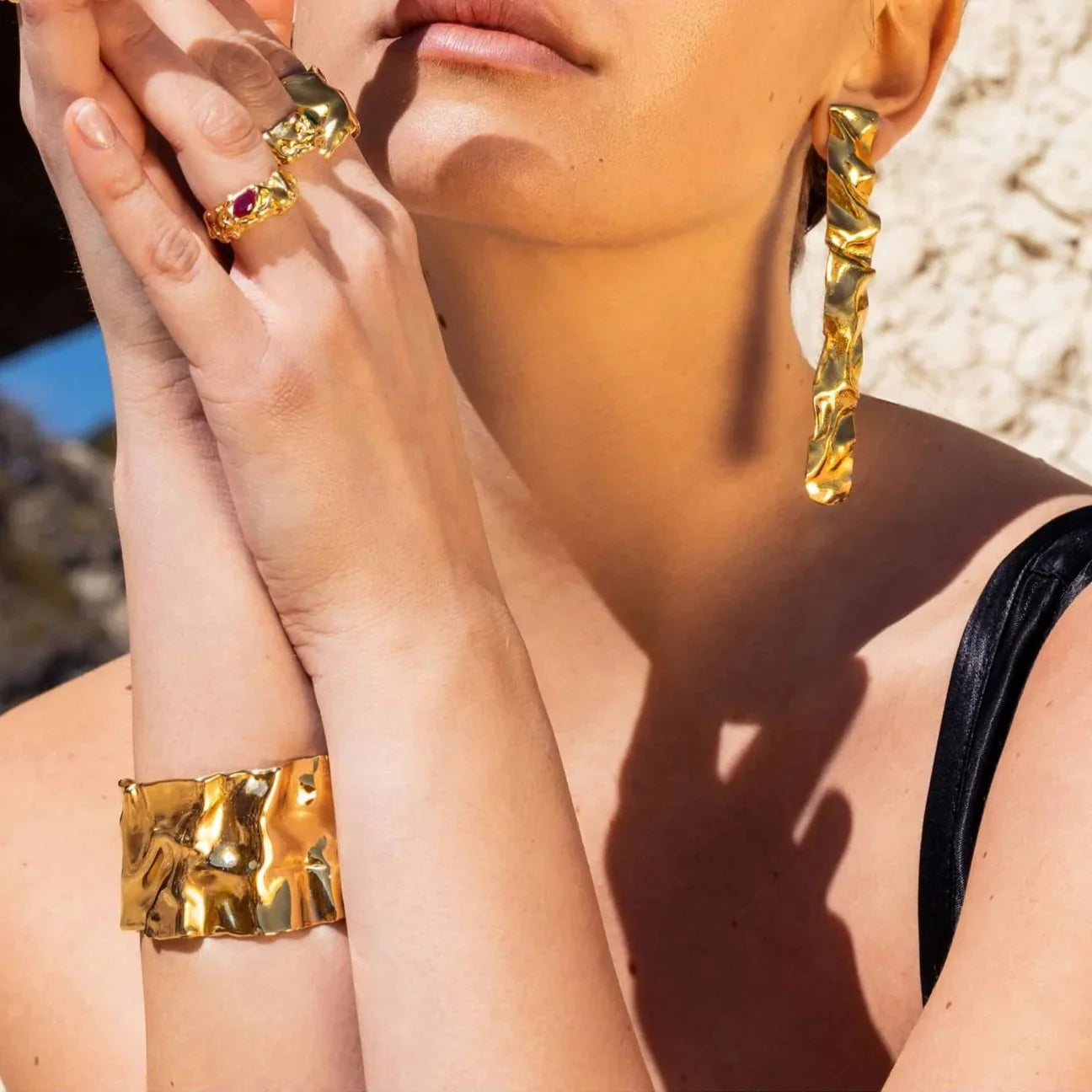 [Topon]Hope Gold Bangle