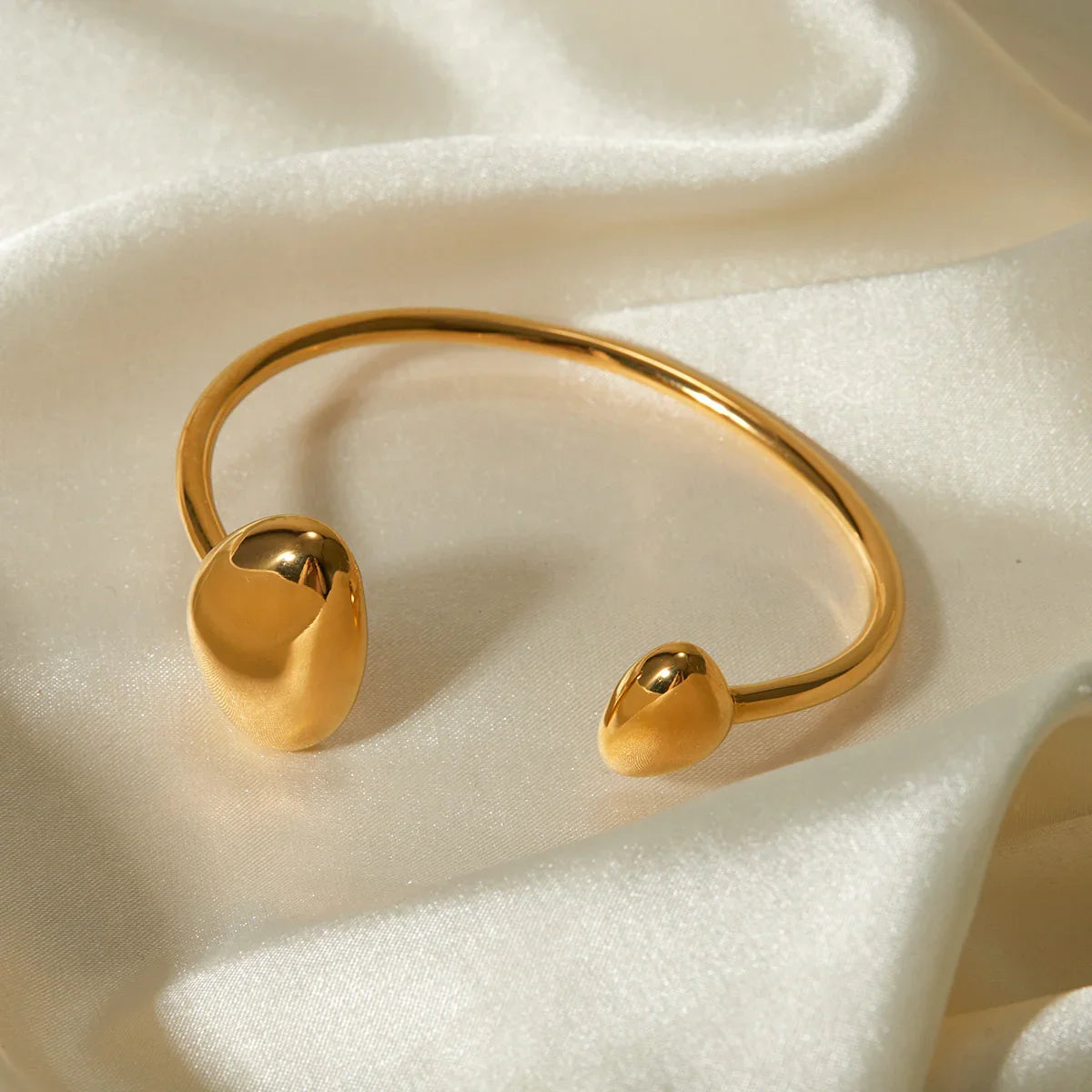 [Topon]Mallory Minimalist Gold Cuff
