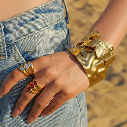 [Topon]Hope Gold Bangle