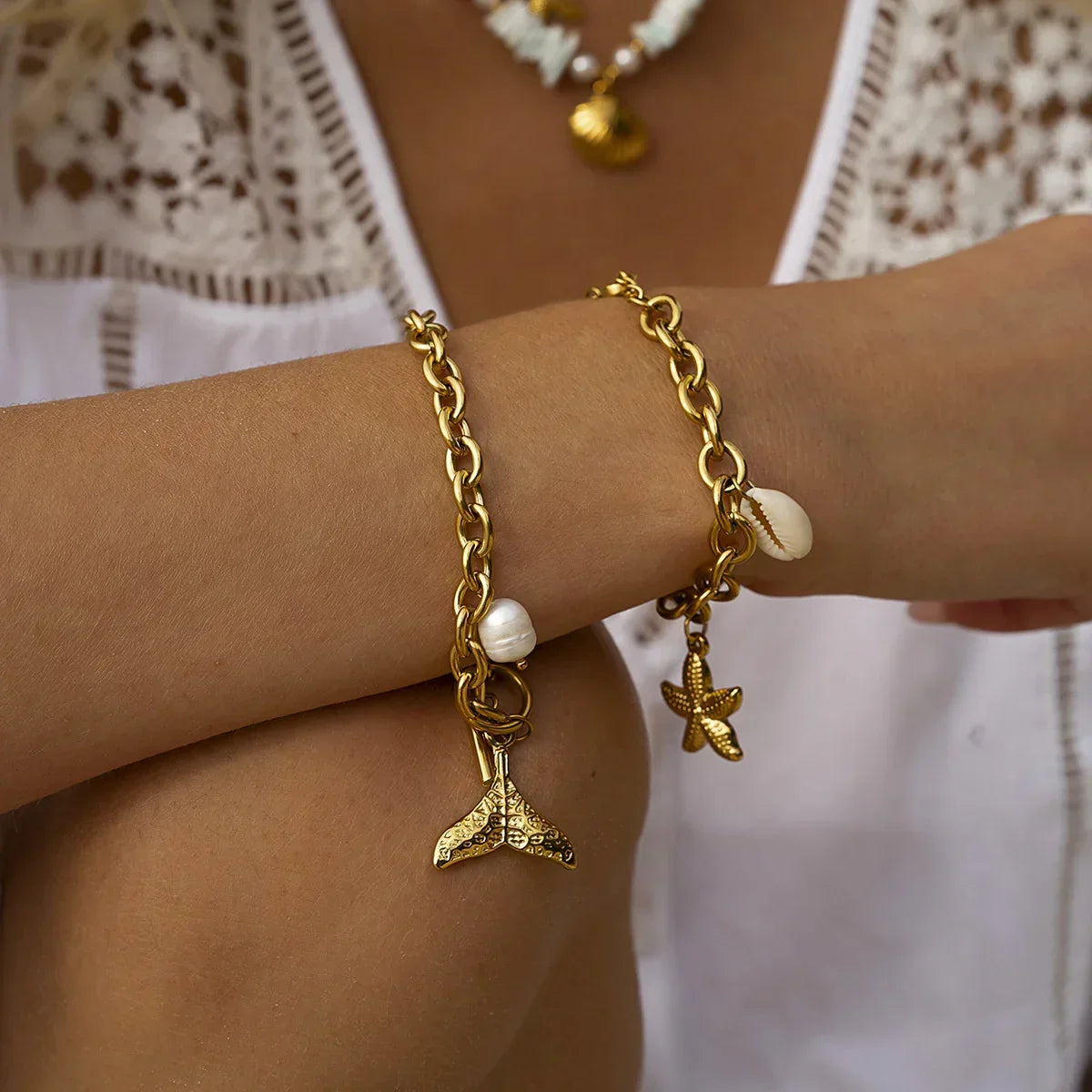 [Topon]Caspian Gold Bracelet
