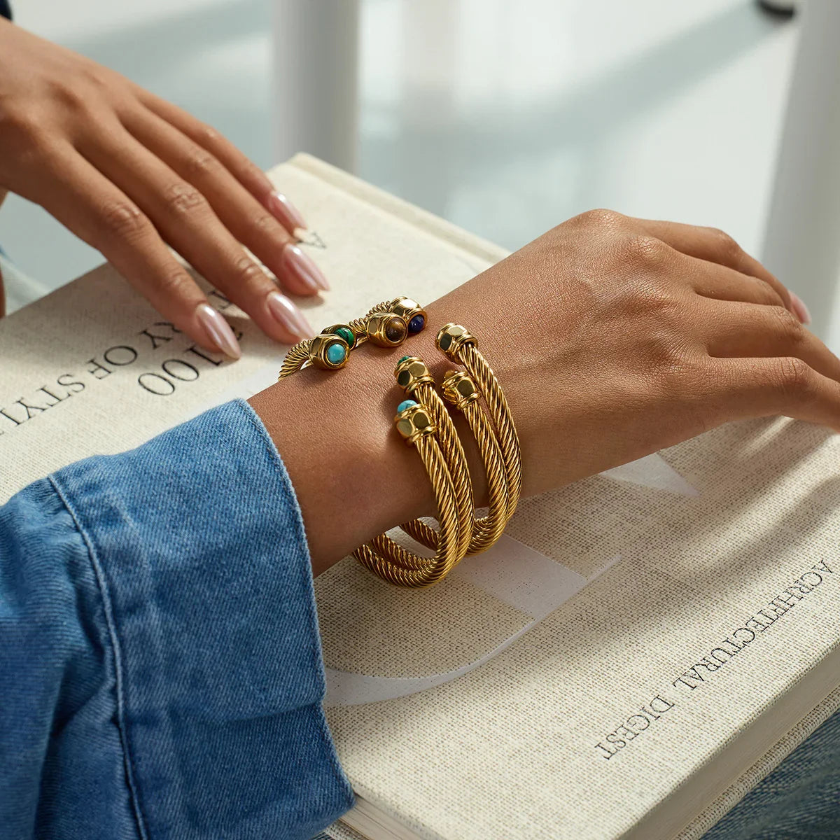 [Topon]Thea Gold Bracelet
