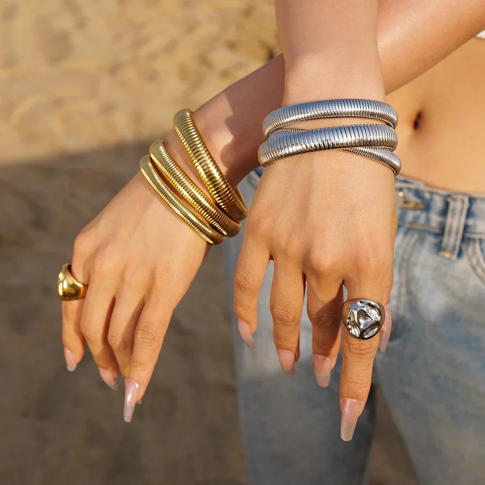 [Topon]Stephanie Gold Bracelet