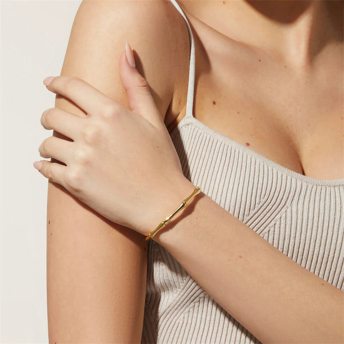 [Topon]Brielle Gold Bangle