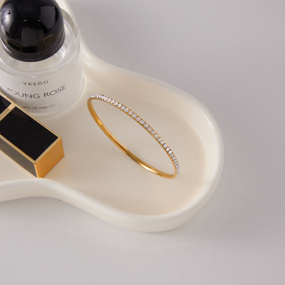 [Topon]Kalista Diamond Gold Bangle