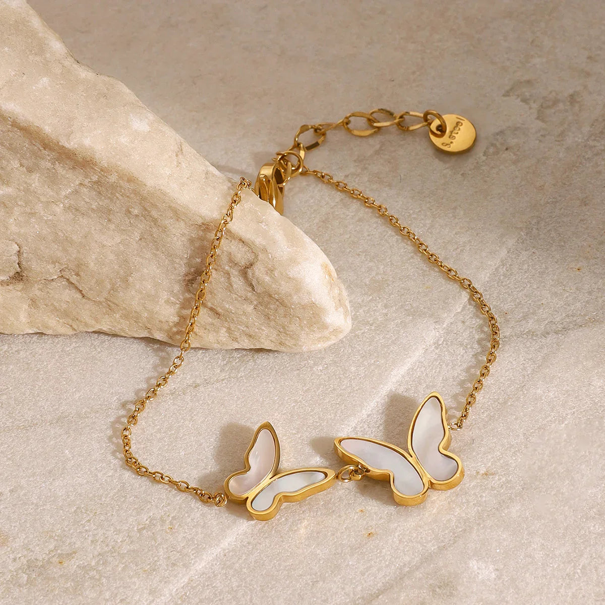 [Topon]Blaire Butterfly Pearl Bracelet