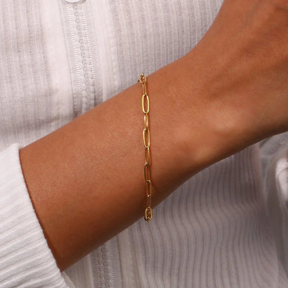 [Topon]Lena Golden Chain Bracelet