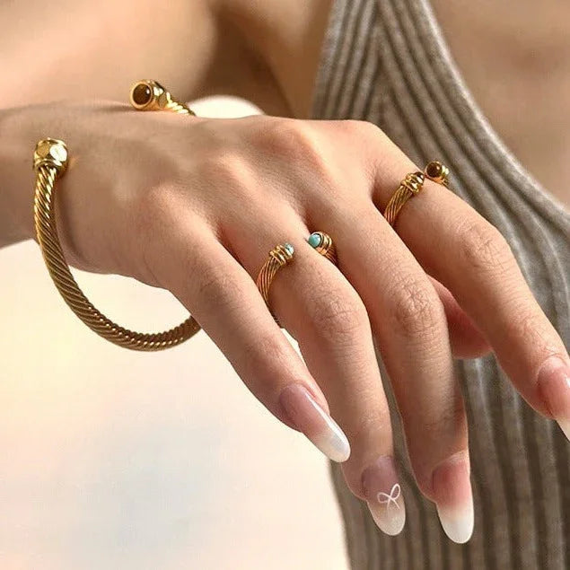 [Topon]Thea Gold Bracelet