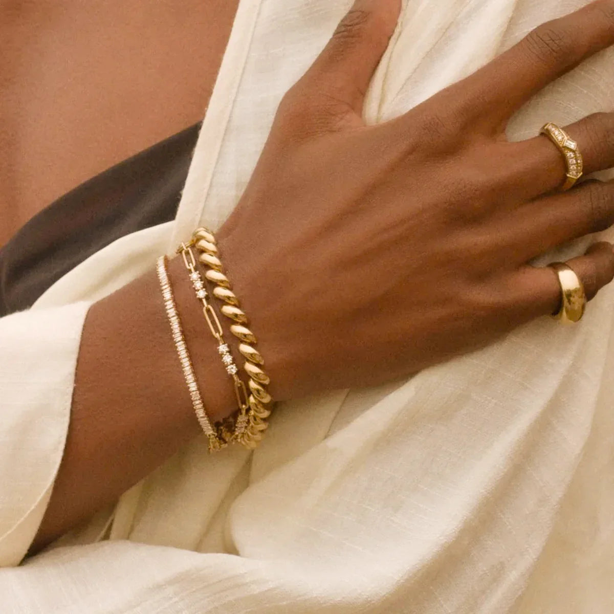 [Topon]Ranielle Diamond Bracelet