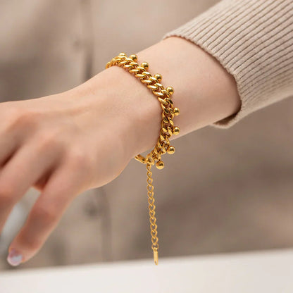[Topon]Felicity Gold Chain Bracelet