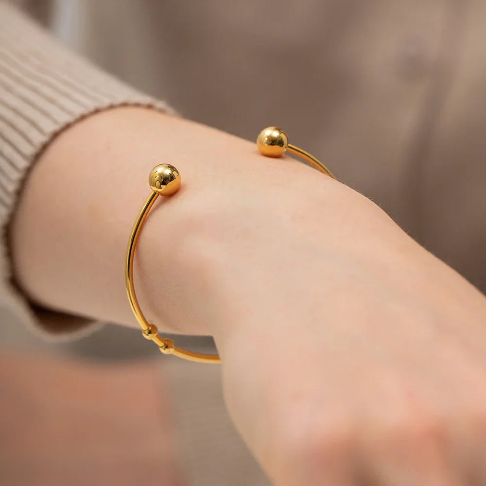 [Topon]Alora Gold Bangle