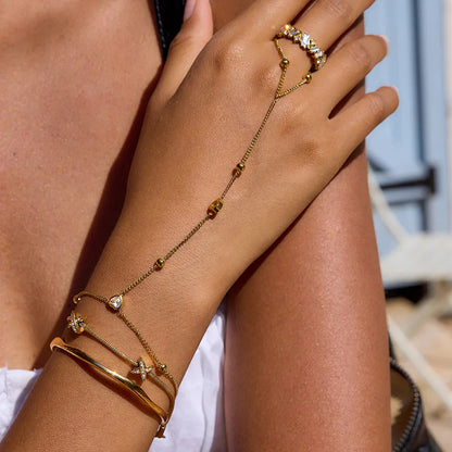 [Topon]Haisley Gold Bangle
