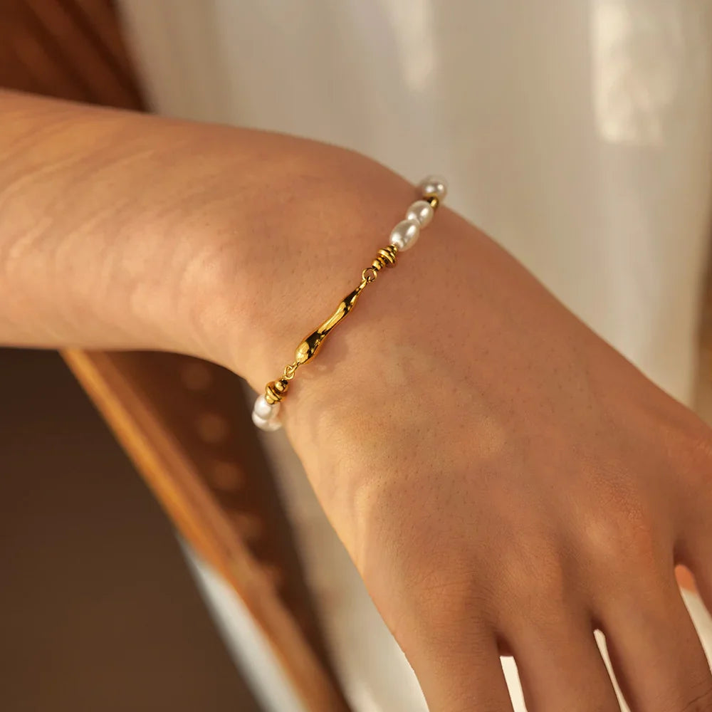 [Topon]Dominique Freshwater Pearl Bracelet