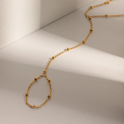 [Topon]Evelyne Gold Chain Bracelet