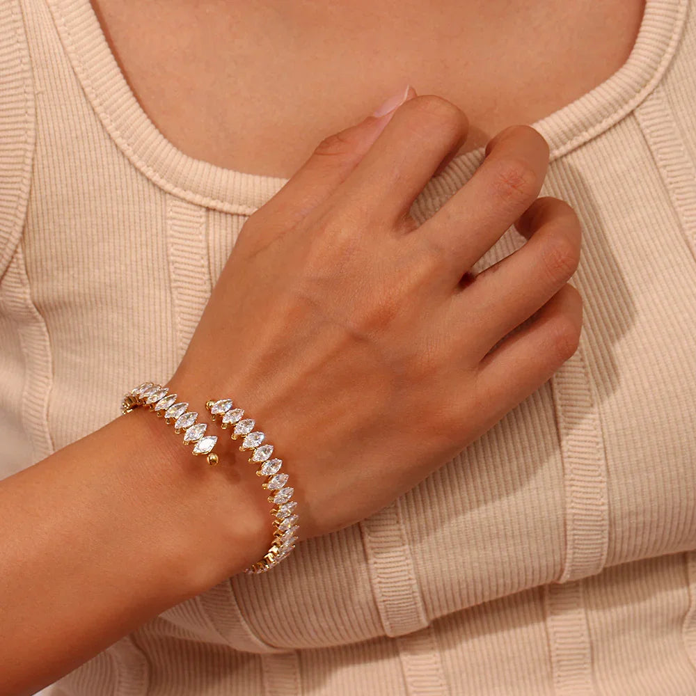 [Topon]Genevieve Diamond Bracelet