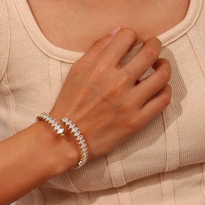 [Topon]Genevieve Diamond Bracelet