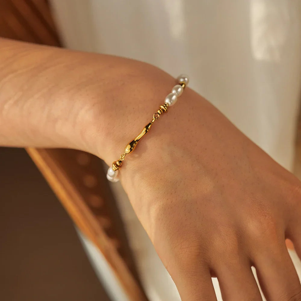[Topon]Celina Freshwater Pearl Bracelet