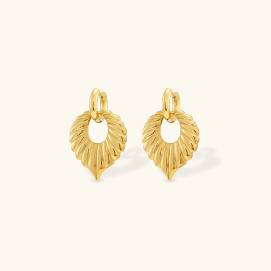 [Topon]Penelope Leaf Earrings