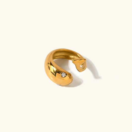 [Topon]Etta Gold Serpent Ring