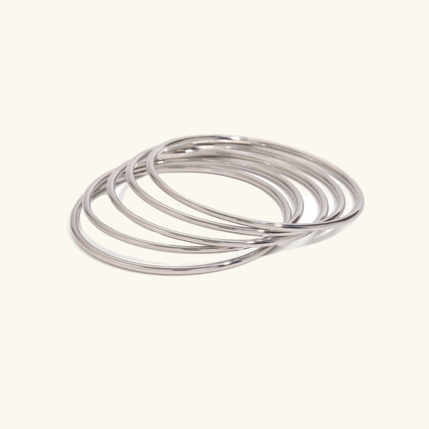 [Topon]Shannon Gold Bangle Set