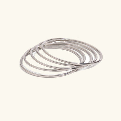 [Topon]Shannon Gold Bangle Set