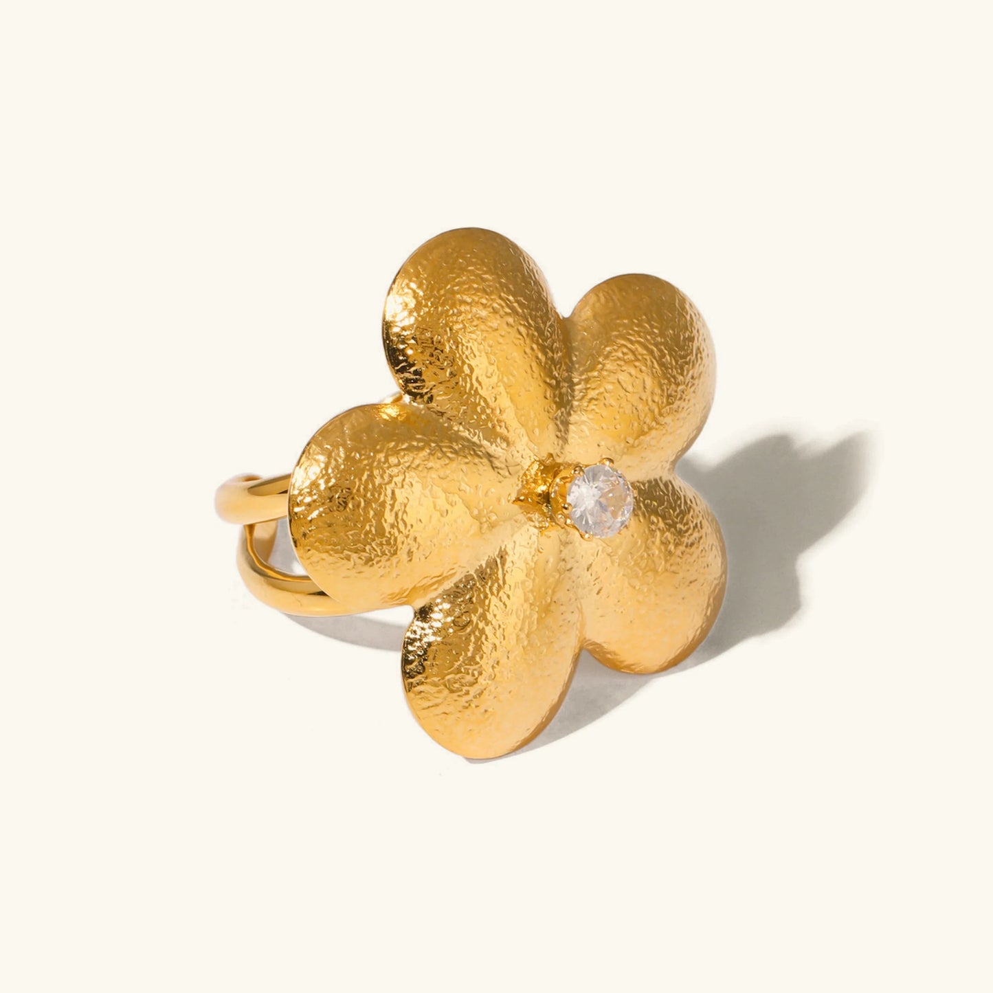 [Topon]Flora Gold Petal Ring