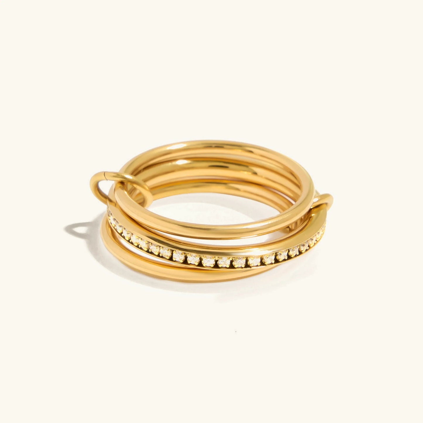 [Topon]Divine Diamond Ring Stack