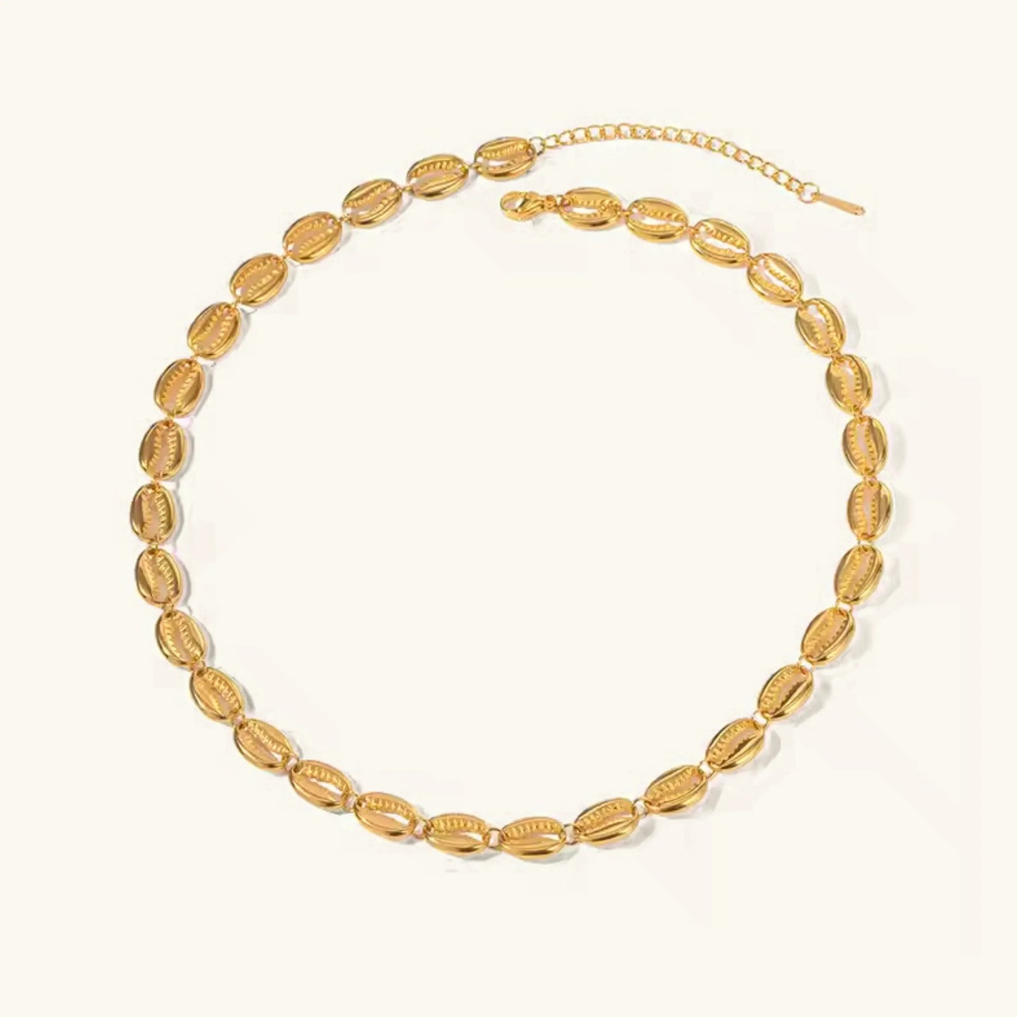 [Topon]Pacifica Gold Seashell Necklace